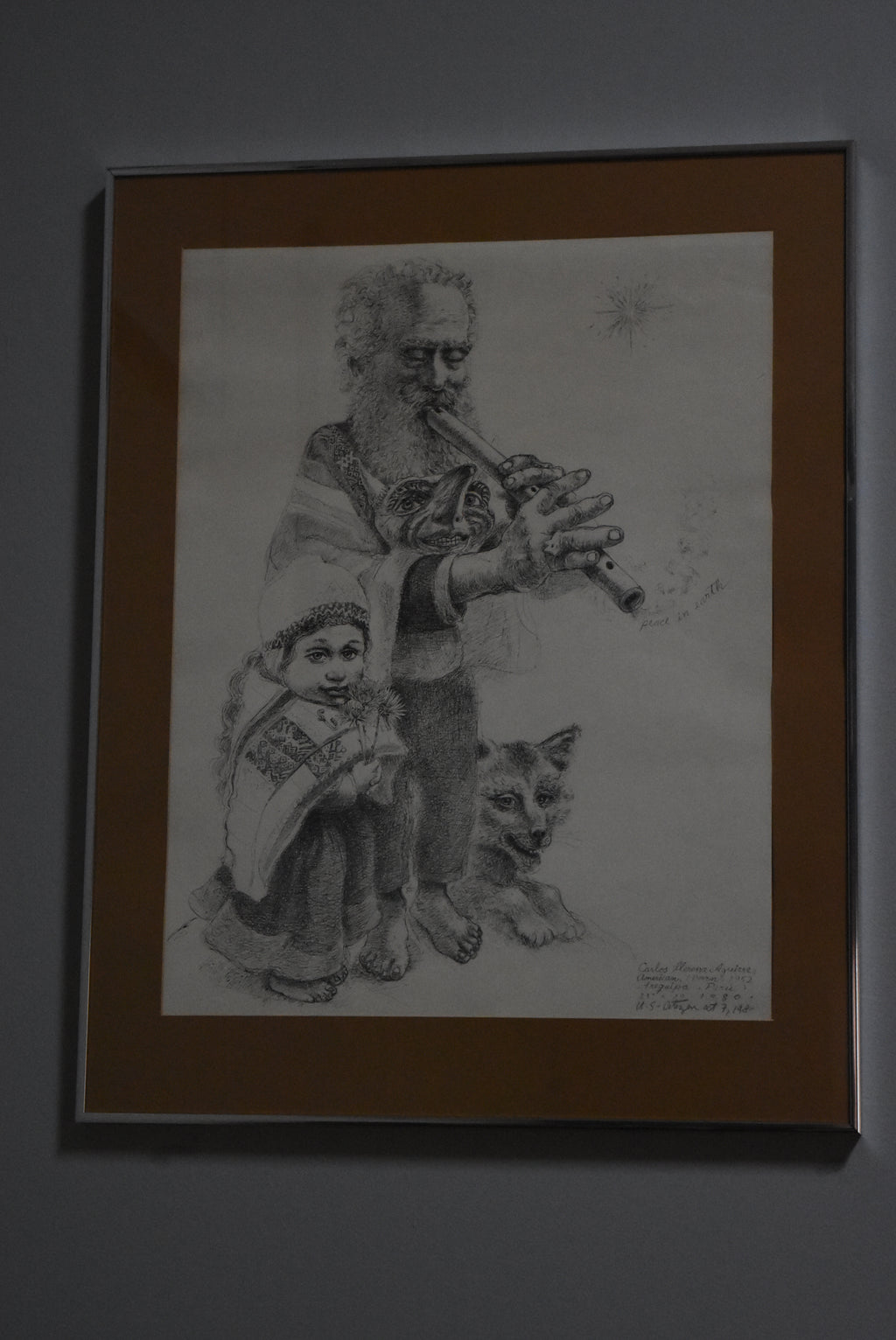 Carlos Llerena Aguirre - 'Peace in Earth' Print