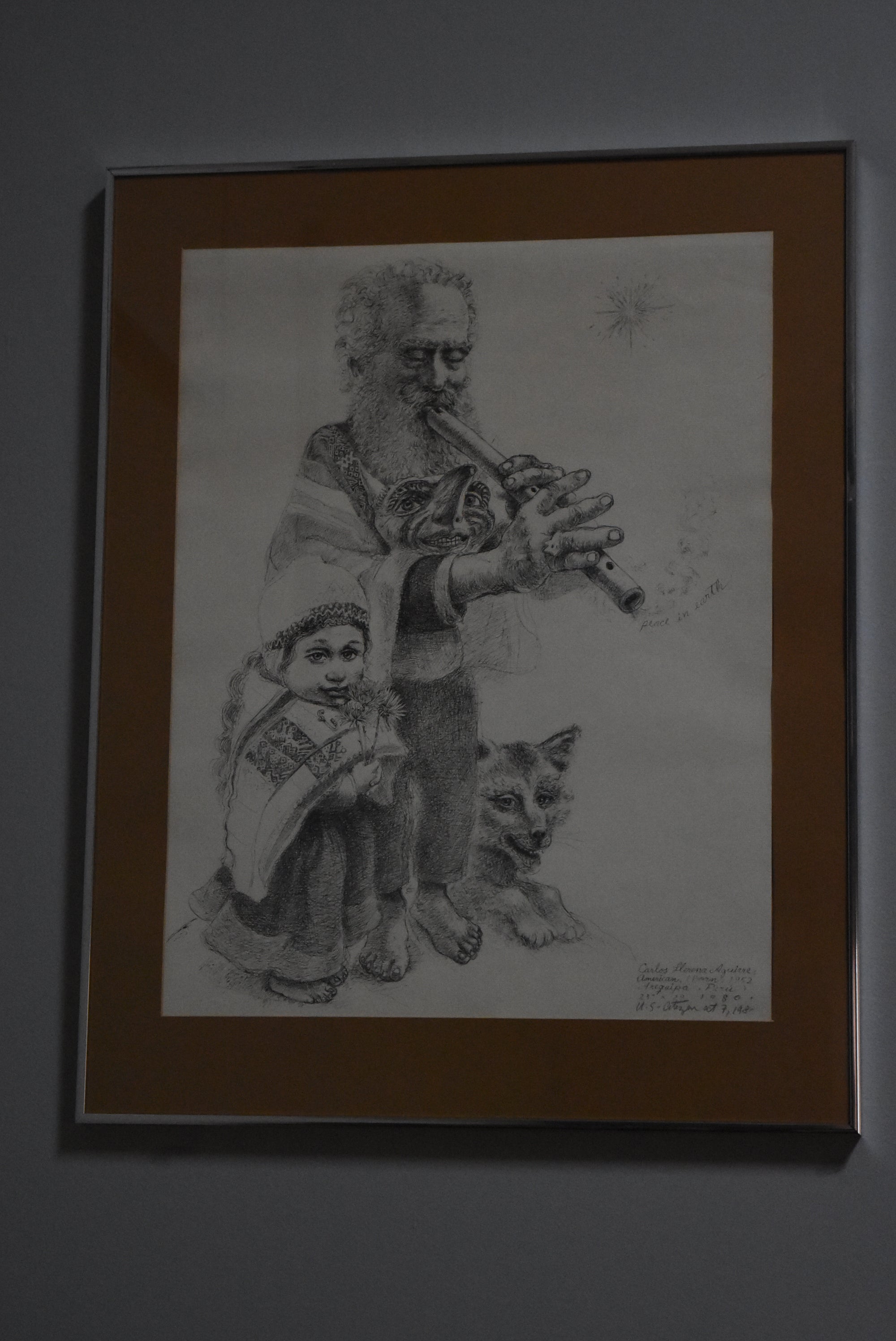 Carlos Llerena Aguirre - 'Peace in Earth' Print
