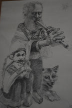 Carlos Llerena Aguirre - 'Peace in Earth' Print