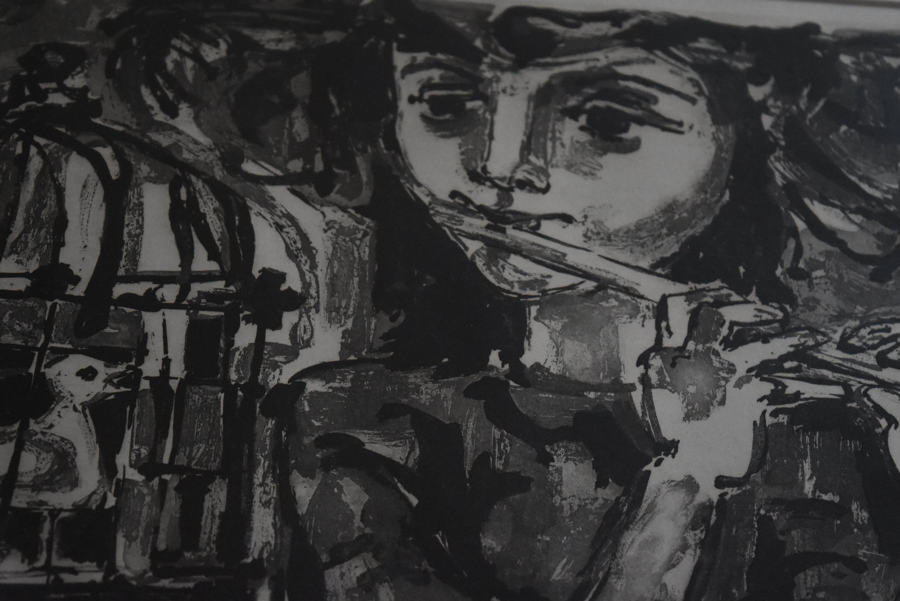 Morton Levin - 'Duet' Original Signed Print. #24/30