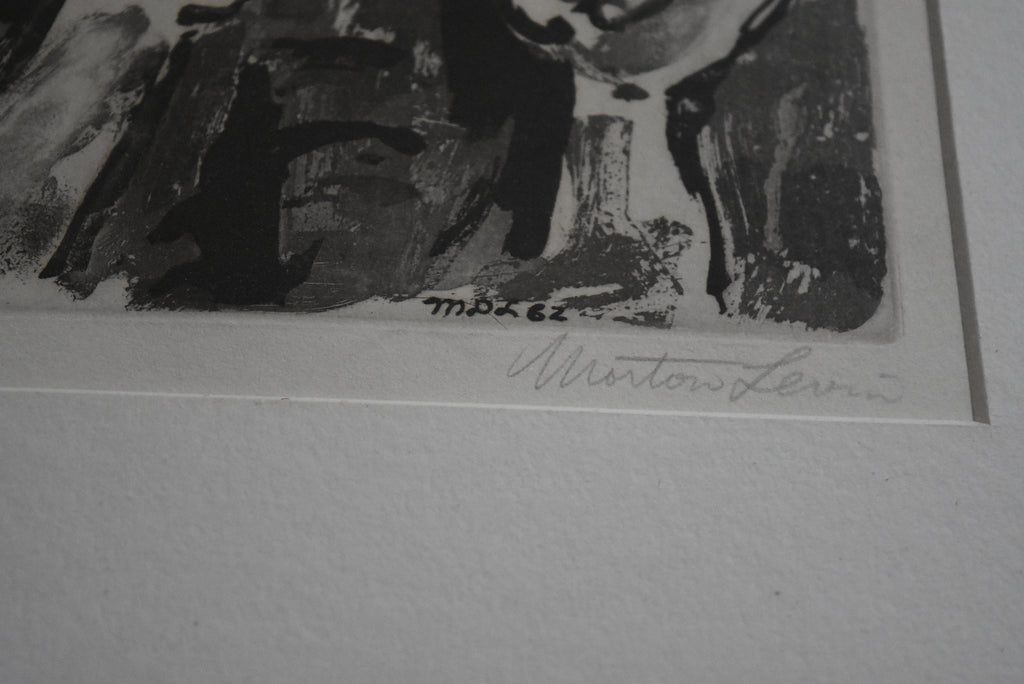 Morton Levin - 'Duet' Original Signed Print. #24/30