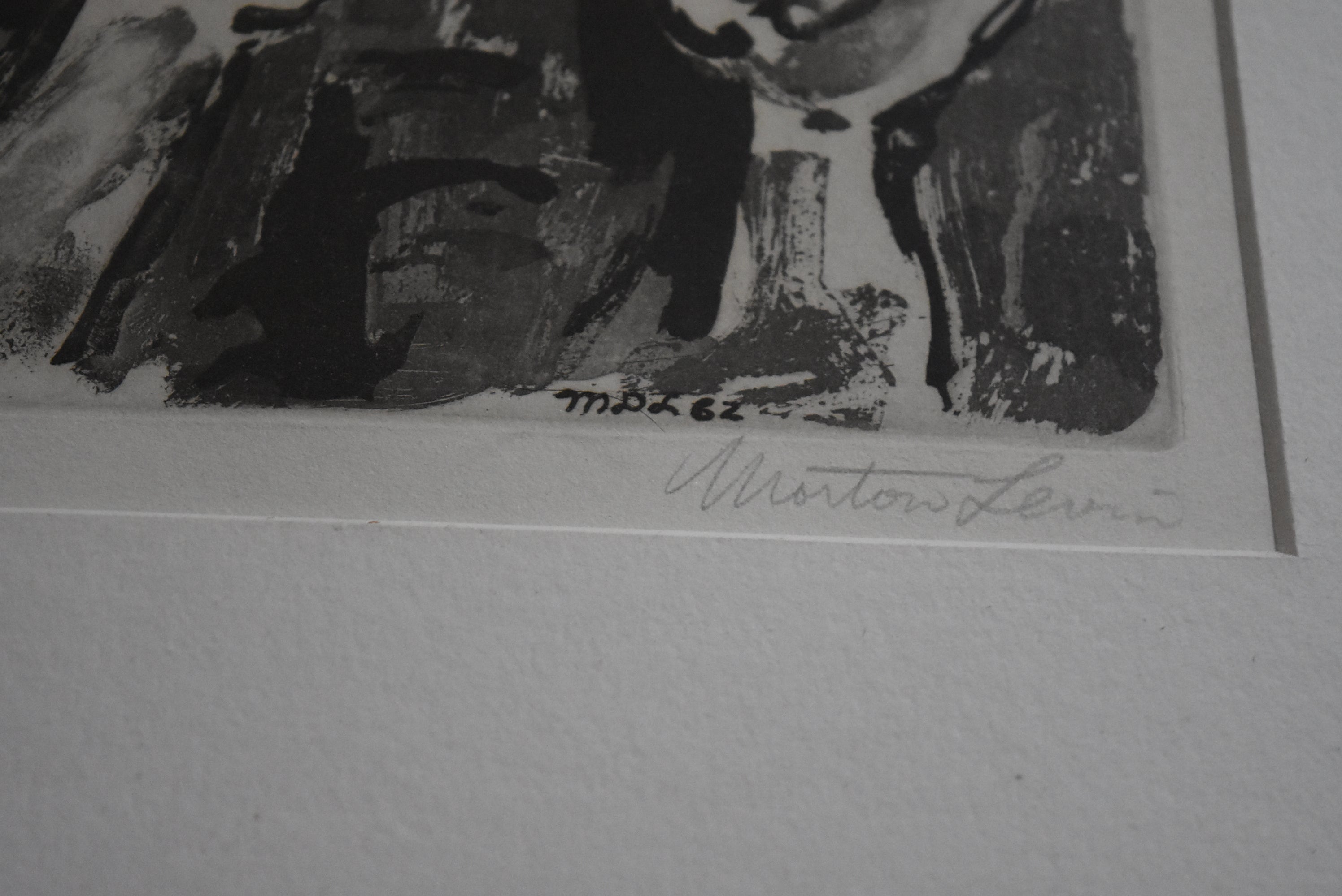 Morton Levin - 'Duet' Original Signed Print. #24/30