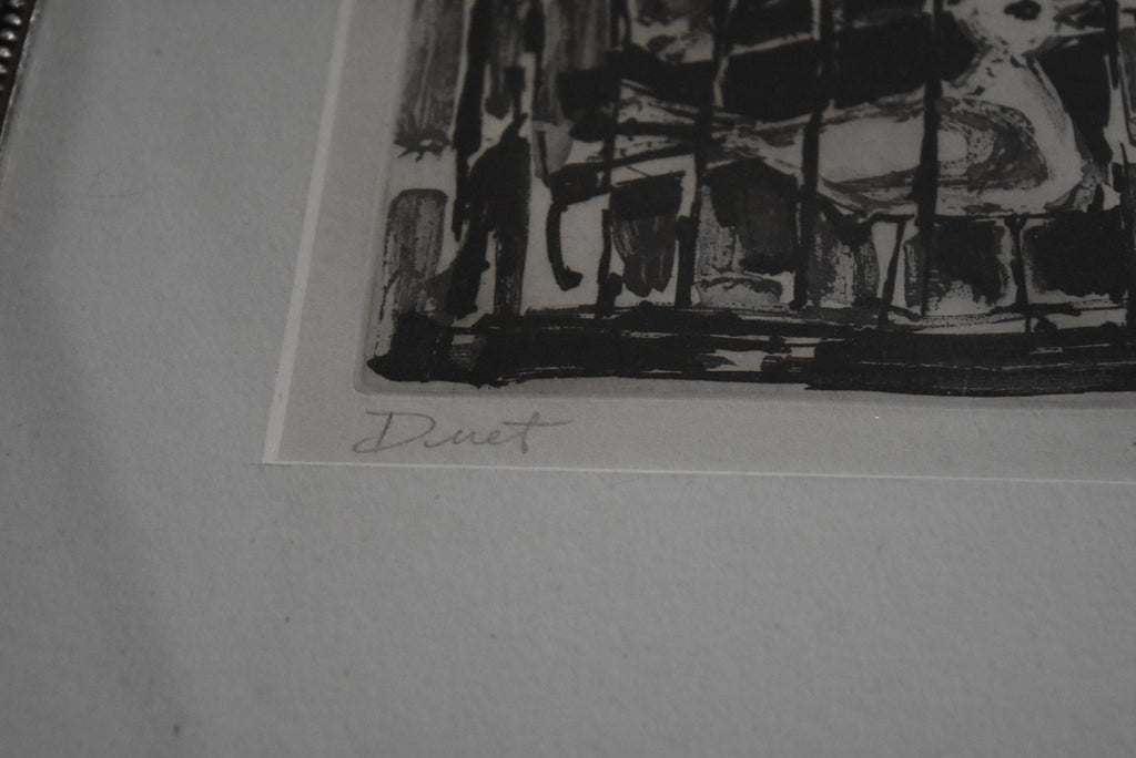 Morton Levin - 'Duet' Original Signed Print. #24/30