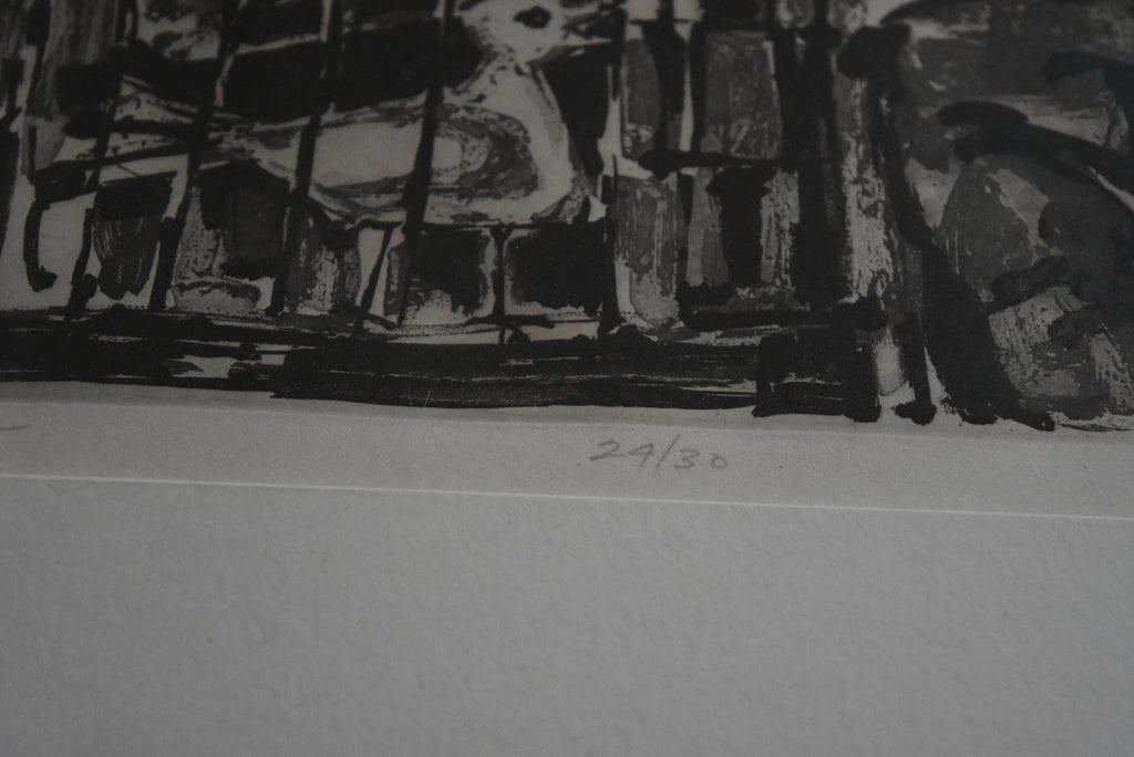 Morton Levin - 'Duet' Original Signed Print. #24/30