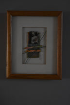 Modern Art Assemblage in Shadow Box