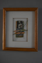 Modern Art Assemblage in Shadow Box