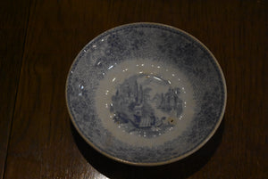 J. Heath & Co. - Antique Staffordshire Transferware "Lombardy" Ceramic Bowl