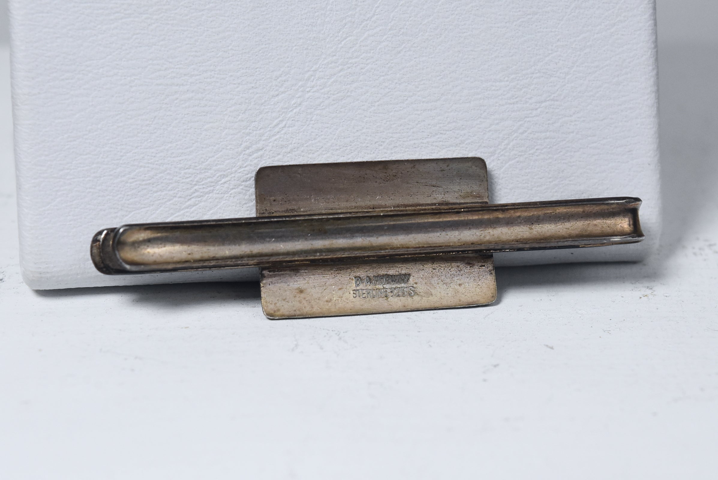 David Andersen - 1960s 'Saga' Sterling Silver Tie Clip
