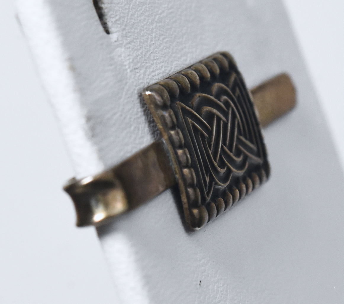 David Andersen - 1960s 'Saga' Sterling Silver Tie Clip