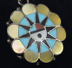 Delwin Gasper - Sterling Silver Zuni Pendant