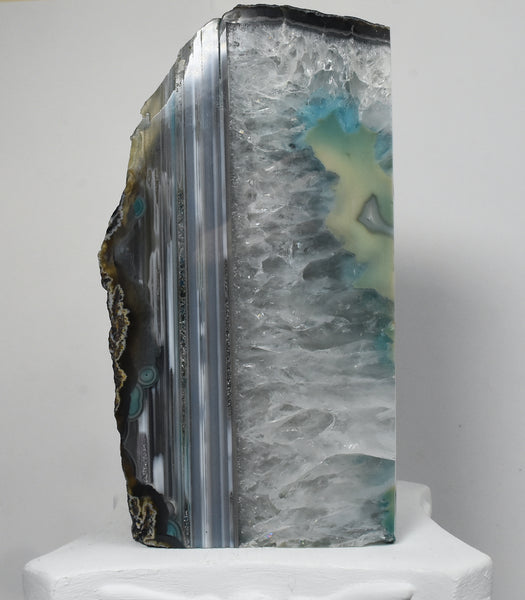 Dyed Onyx Stone Bookend