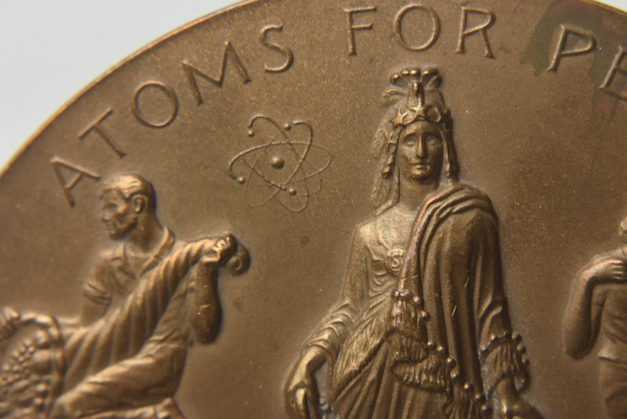 Dwight Eisenhower Bronze Table Medal