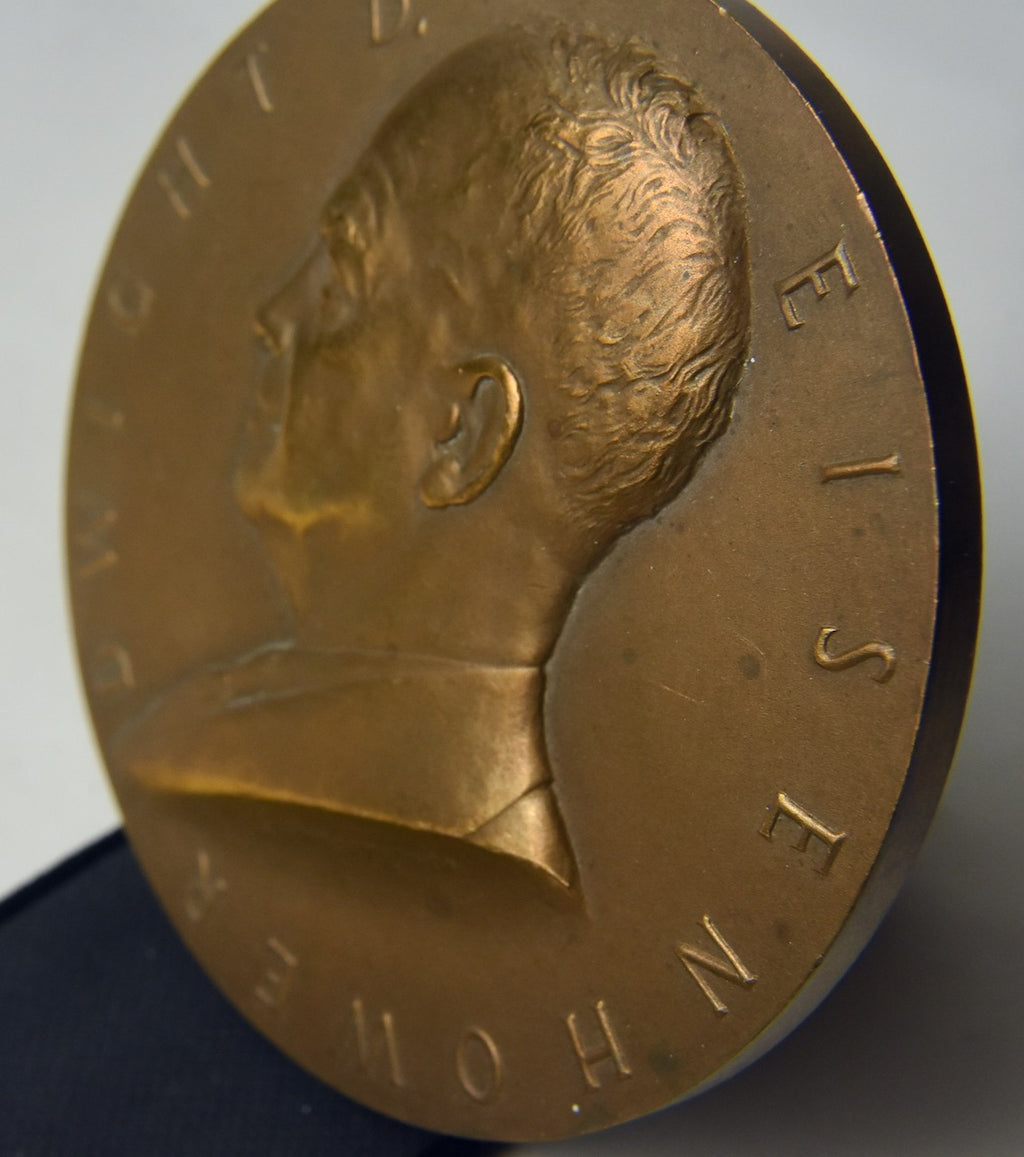 Dwight Eisenhower Bronze Table Medal