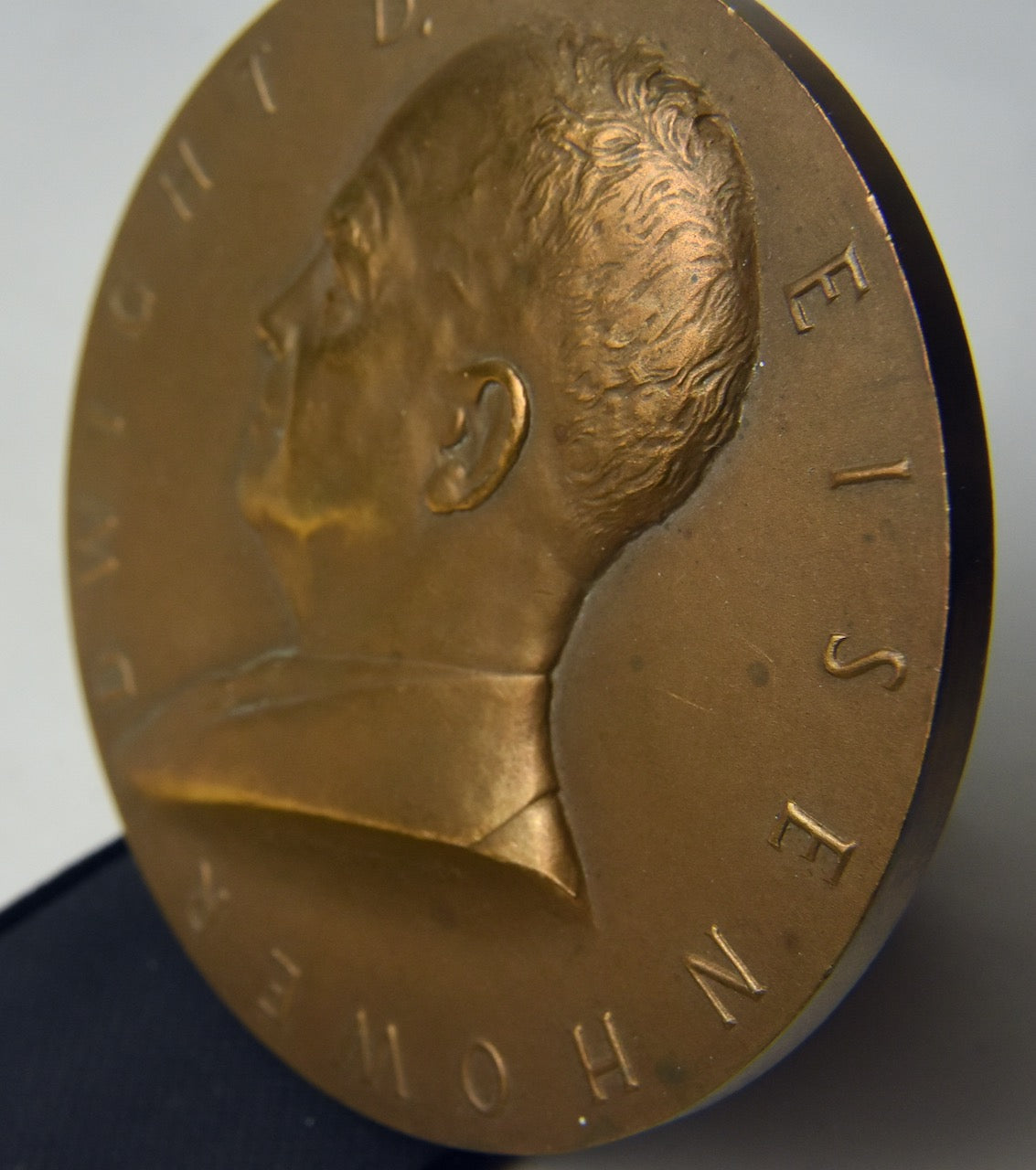 Dwight Eisenhower Bronze Table Medal