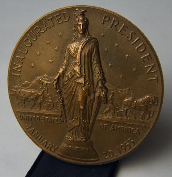 Dwight Eisenhower Bronze Table Medal