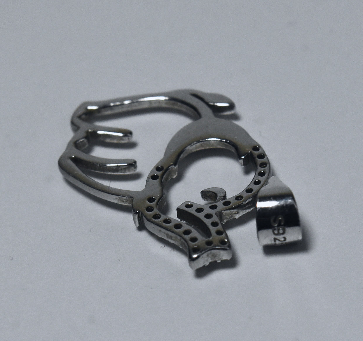 Sterling Silver Elephant Pendant
