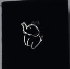 Sterling Silver Elephant Pendant