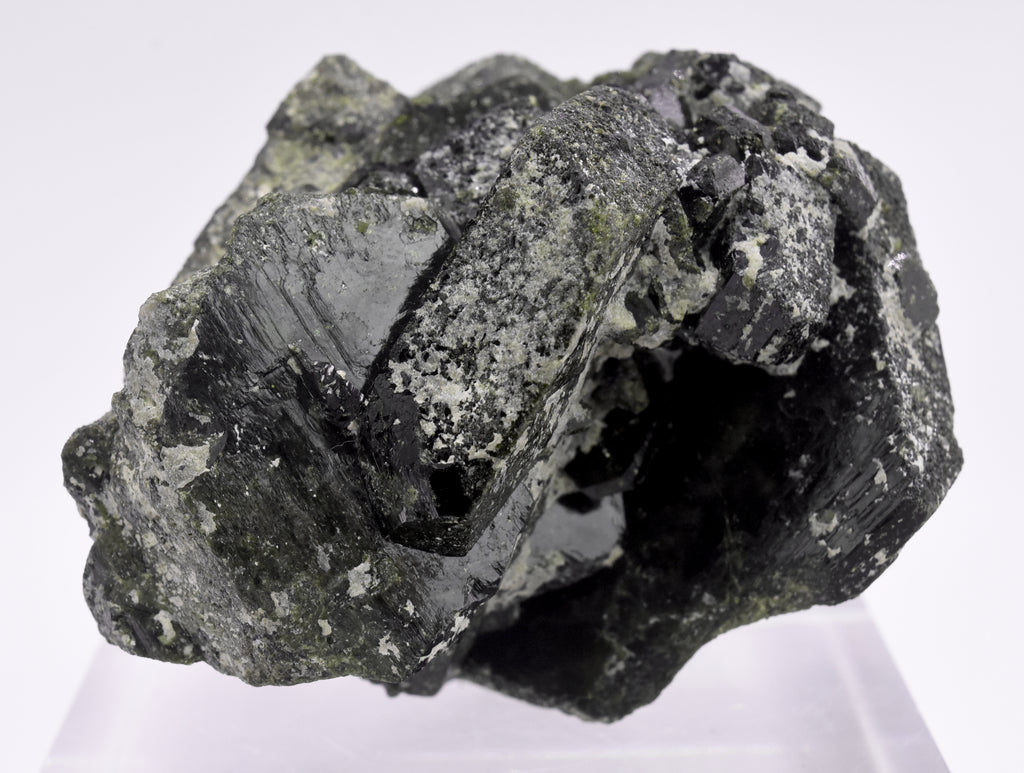 Beautiful Large Epidote Crystals Cluster - 337g