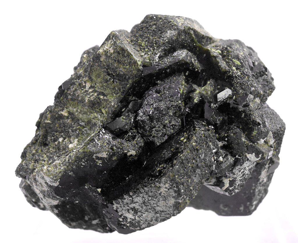 Beautiful Large Epidote Crystals Cluster - 337g