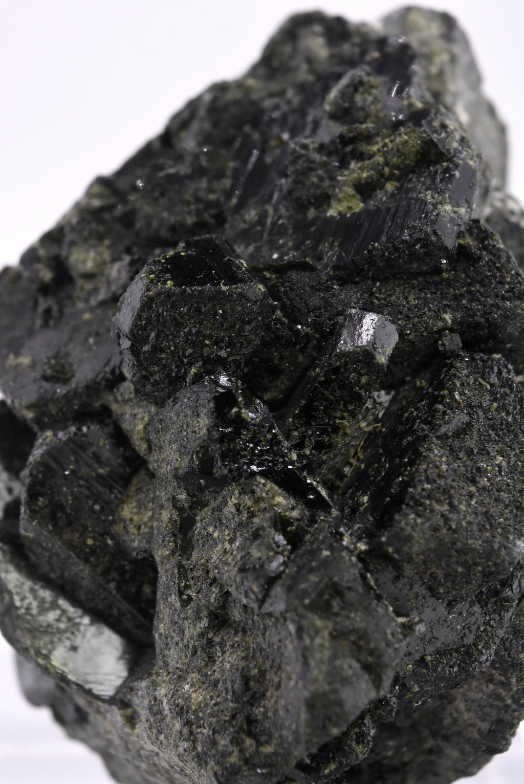 Beautiful Large Epidote Crystals Cluster - 337g