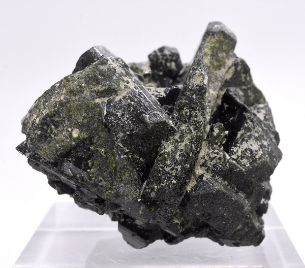 Beautiful Large Epidote Crystals Cluster - 337g