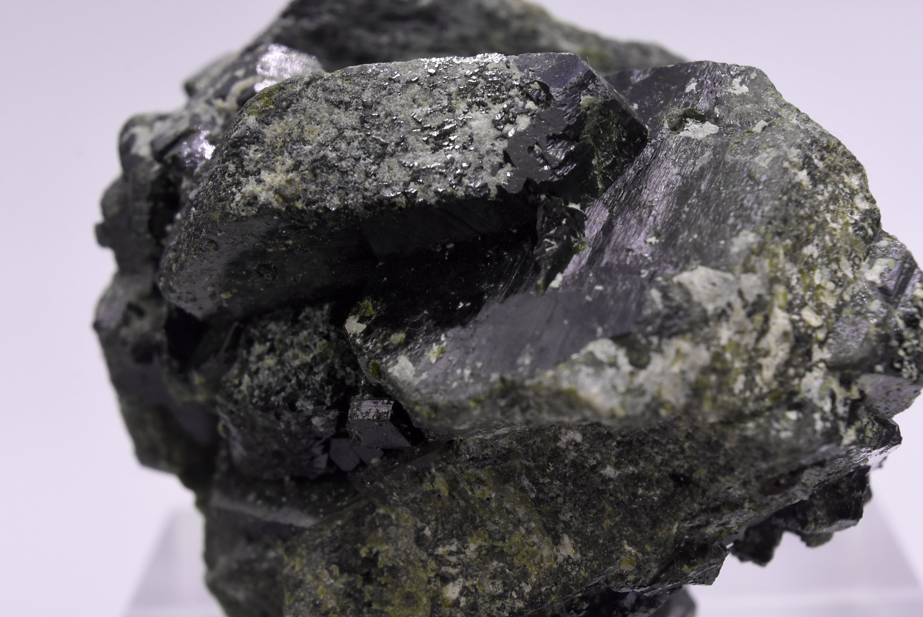 Beautiful Large Epidote Crystals Cluster - 337g