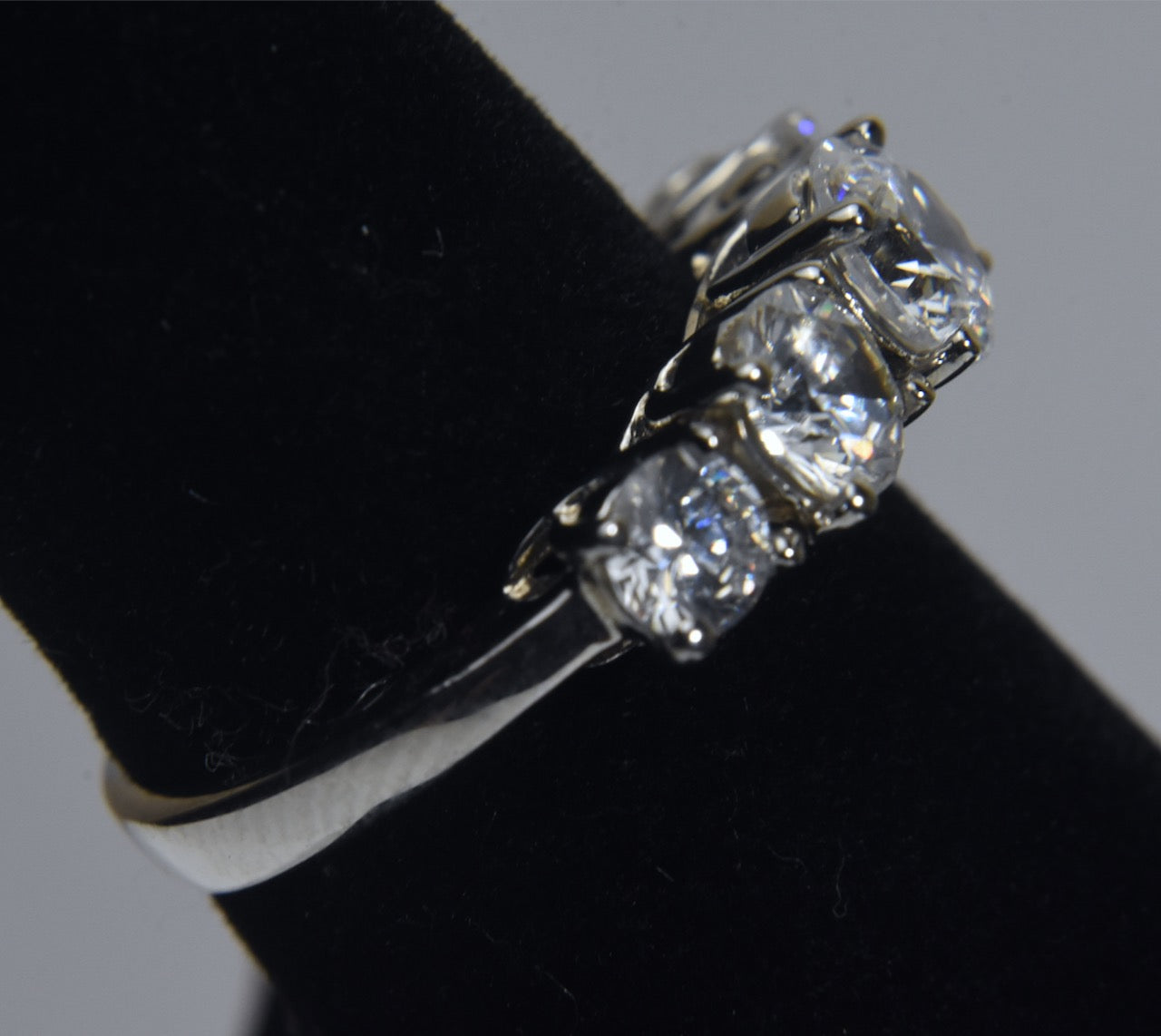 Epiphany - Sterling Silver Cubic Zirconia Ring - Size 6.25
