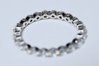 Sterling Silver Eternity Band - Size 8