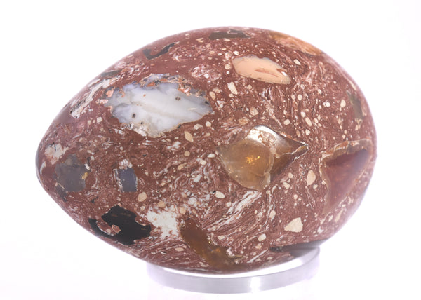 Stunning Vintage Mexican Fire Opal Polished Egg