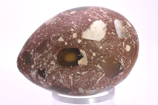 Stunning Vintage Mexican Fire Opal Polished Egg