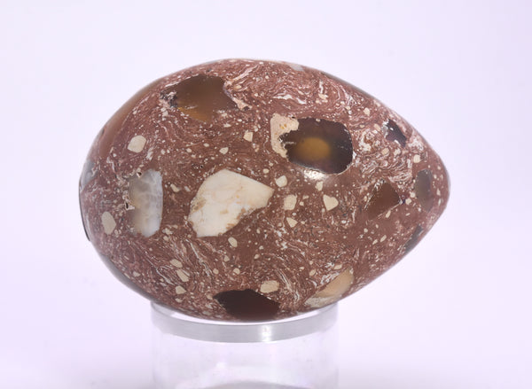 Stunning Vintage Mexican Fire Opal Polished Egg