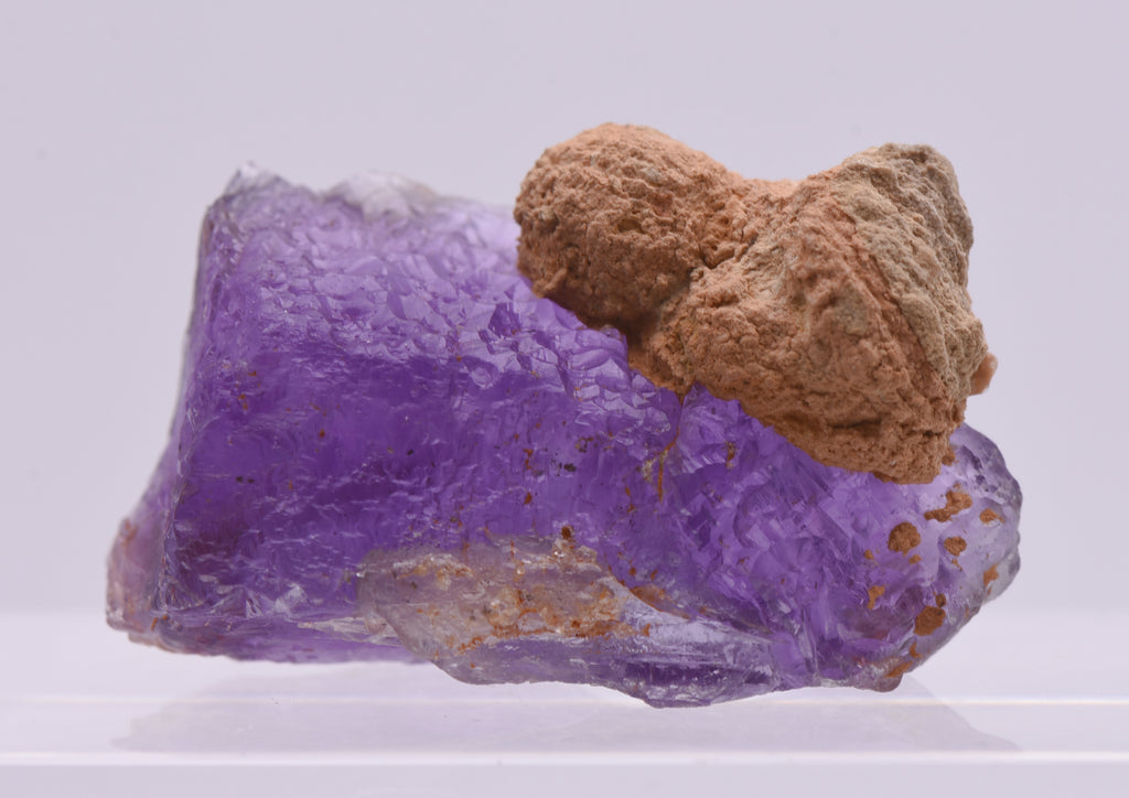 Stunning Unusual Habit Purple Fluorite Mineral Specimen