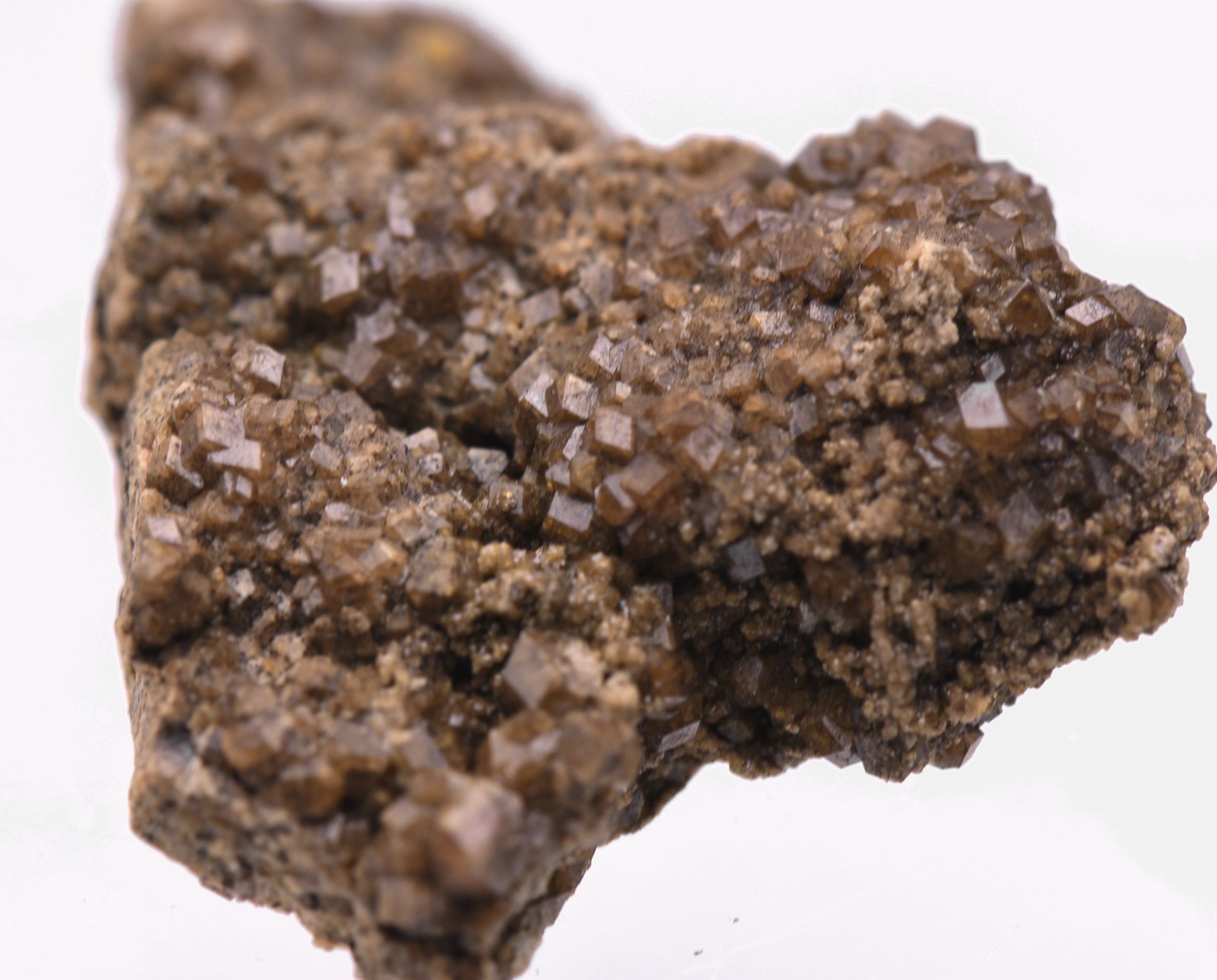 Andradite Garnet Crystal Cluster Mineral Specimen - Greece