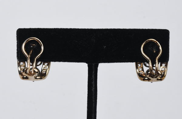 Ross-Simons - Vermeil Cubic Zirconia Earrings
