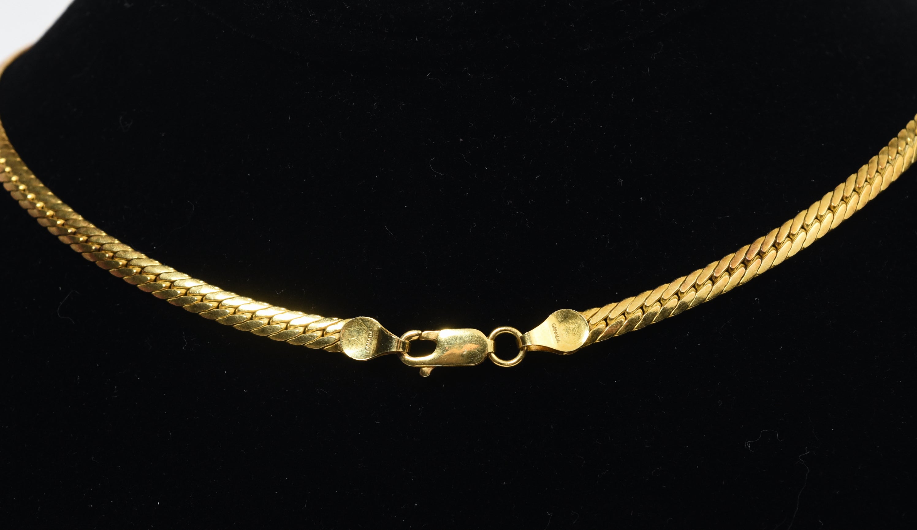 Gold Vermeil Chain Link Necklace - 18"