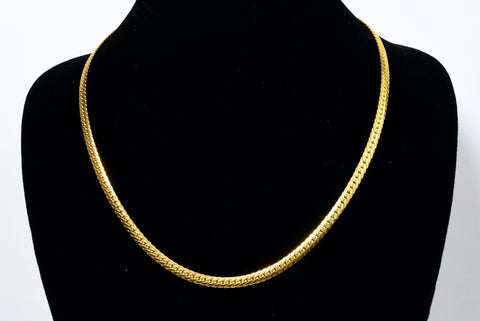 Gold Vermeil Chain Link Necklace - 18"