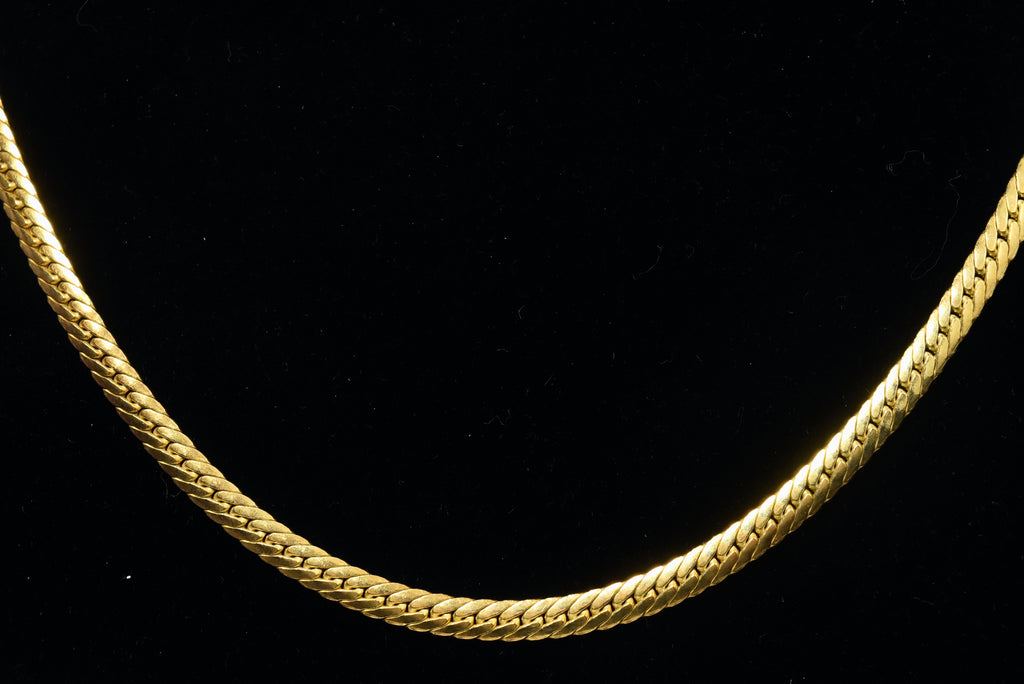 Gold Vermeil Chain Link Necklace - 18"