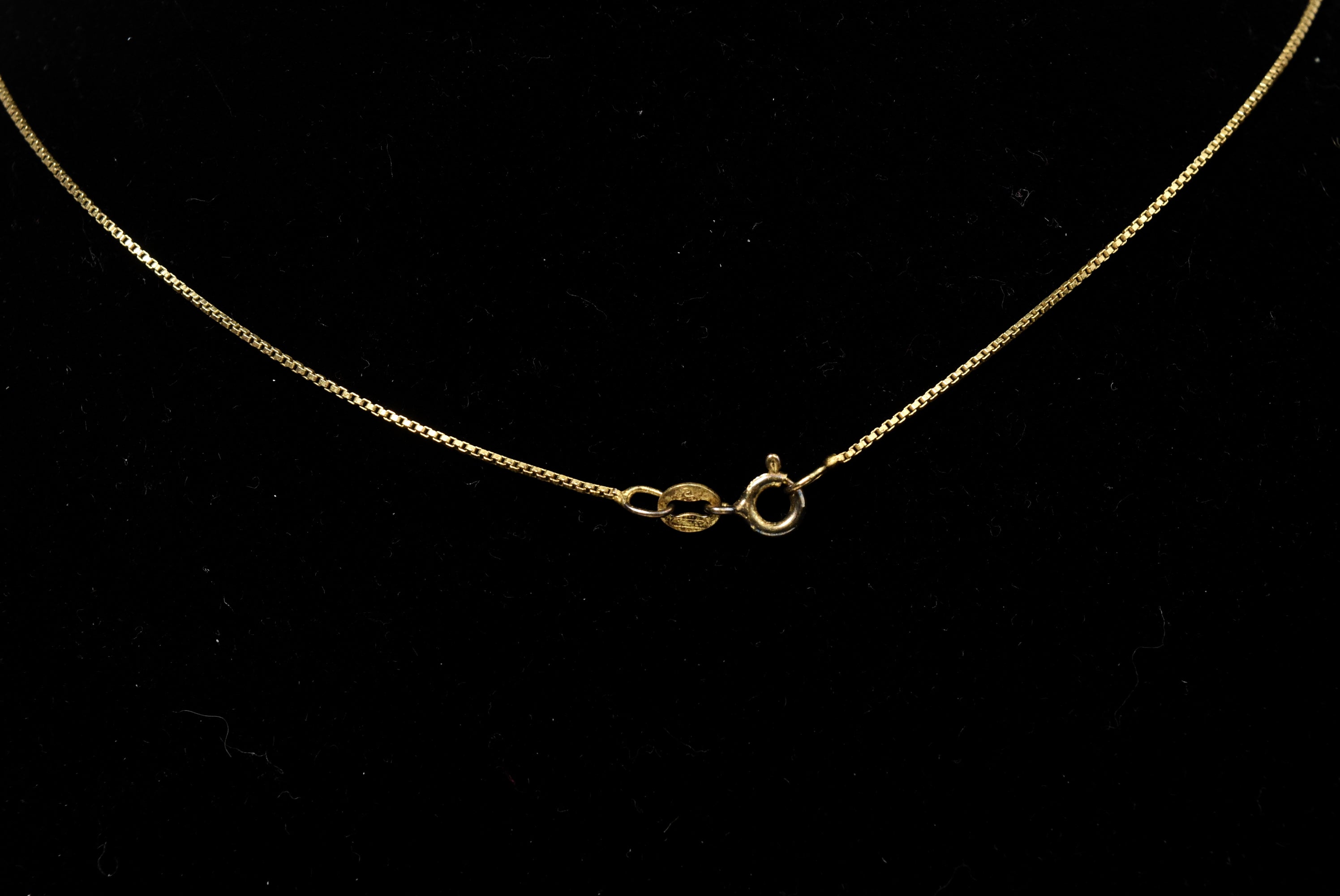 Ross-Simons - Gold Vermeil Square Cubic Zirconia Pendant on Gold Vermeil Chain - 18"