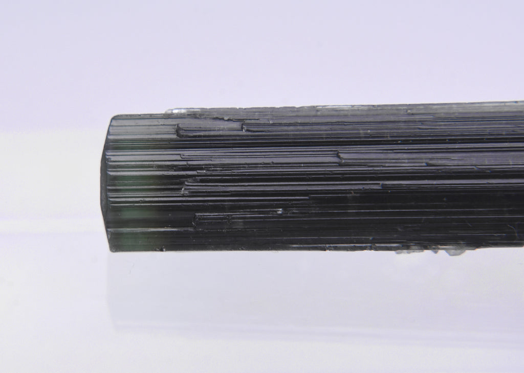 Green Tourmaline Pinacoid Terminated Crystal Specimen - Pakistan - 6g