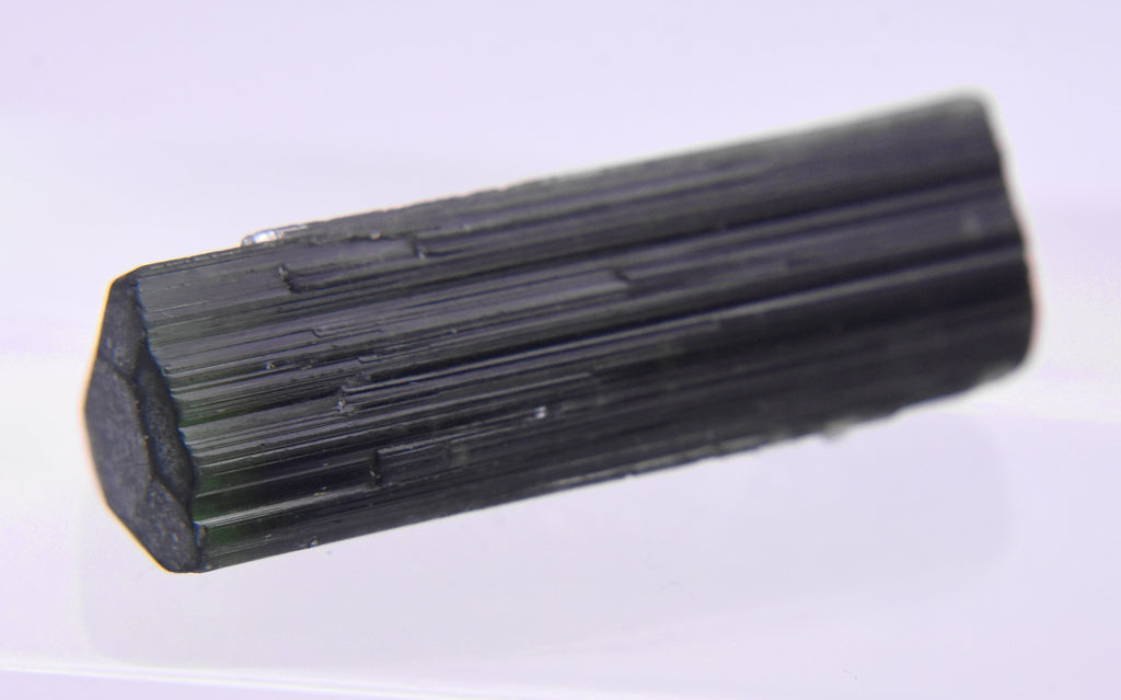 Green Tourmaline Pinacoid Terminated Crystal Specimen - Pakistan - 6g