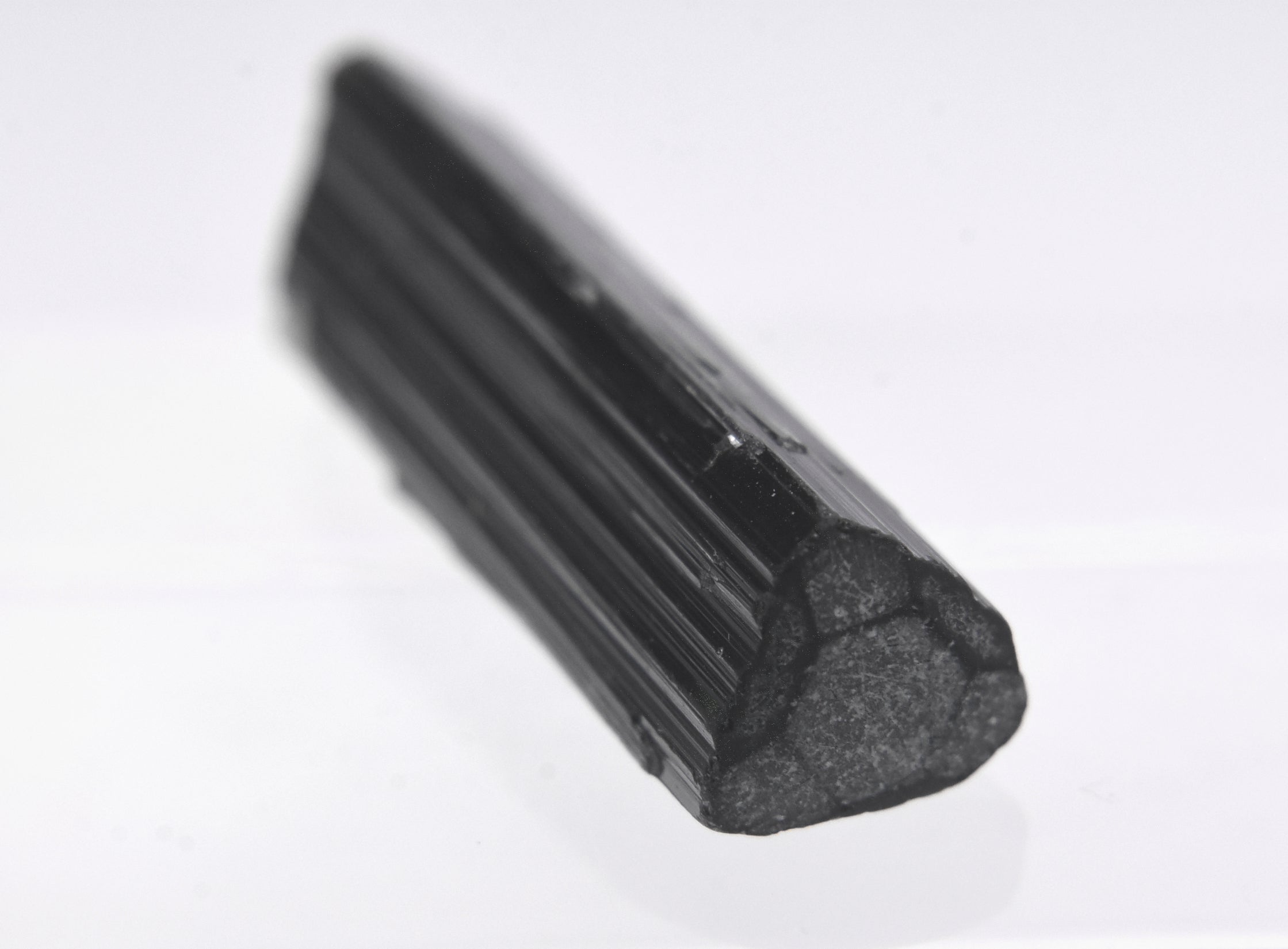 Green Tourmaline Pinacoid Terminated Crystal Specimen - Pakistan - 6g