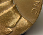 Warren Harding Bronze Table Medal