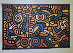 Keith Haring - "Untitled, September 12, 1986" Vintage Unframed Poster