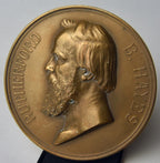 Rutherford Hayes Bronze Table Medal