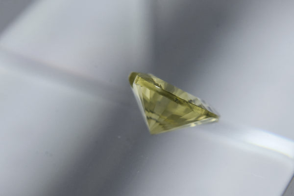 Single Heart Cut Lemon Quartz Loose Gemstone