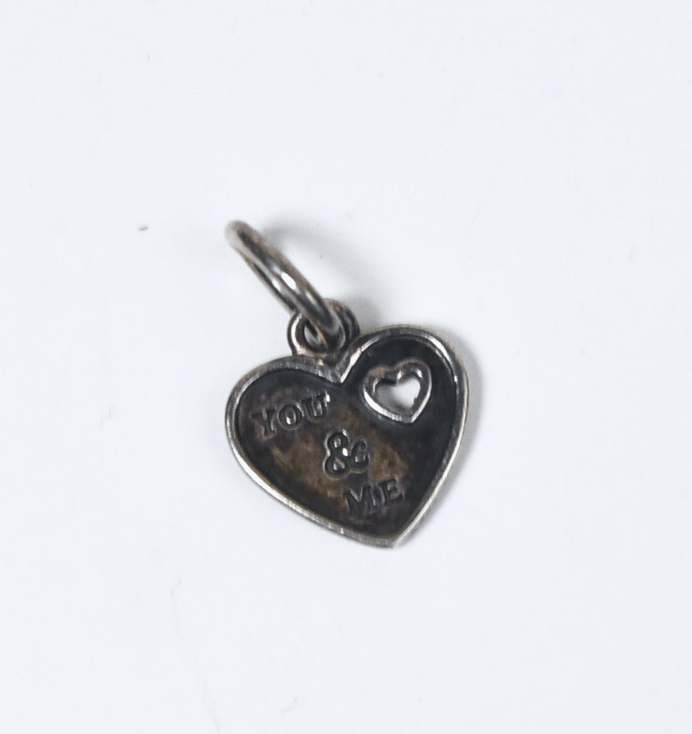 Pandora - Vintage "I Love You" Heart Charm