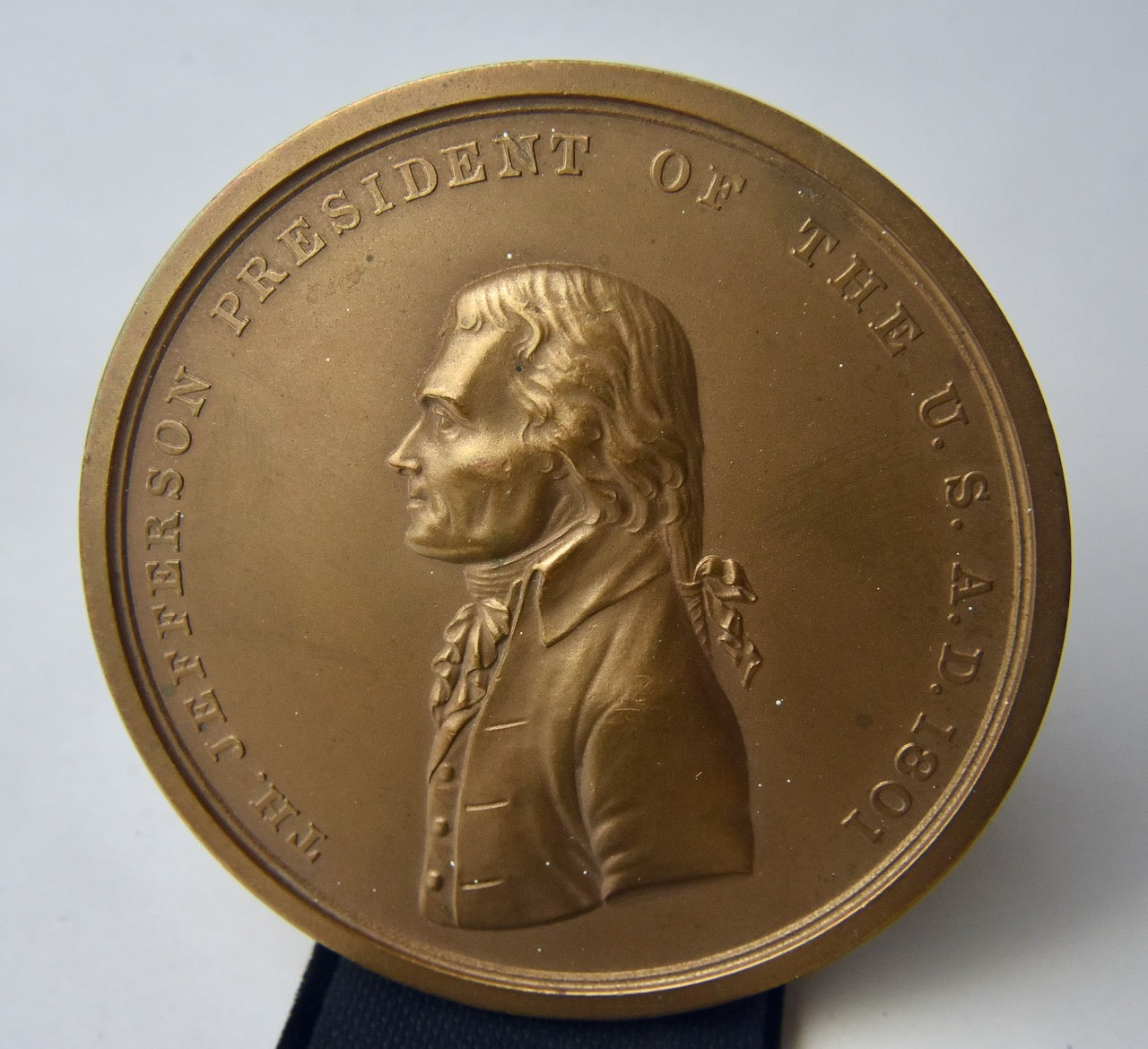 Thomas Jefferson Bronze Indian Peace Medal