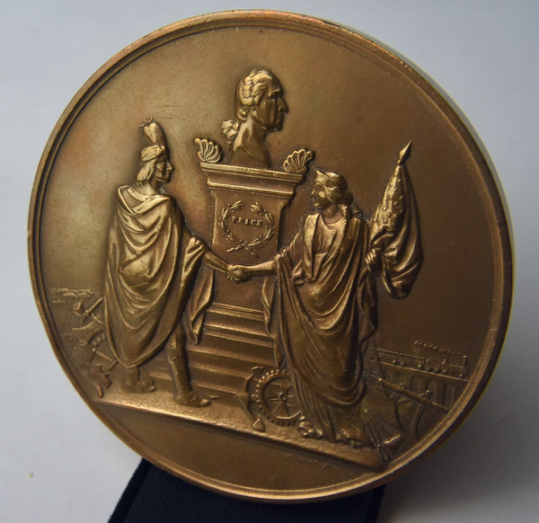 Andrew Johnson Bronze Table Medal