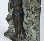 Lucien Charles Edouard Alliot - "La Source" Antique Bronze Sculpture