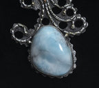 Sterling Silver Larimar Pendant